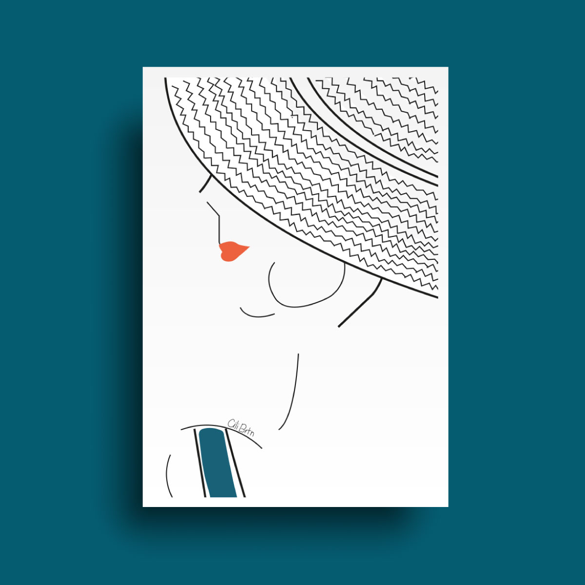 Affiche collection Print bain de soleil
