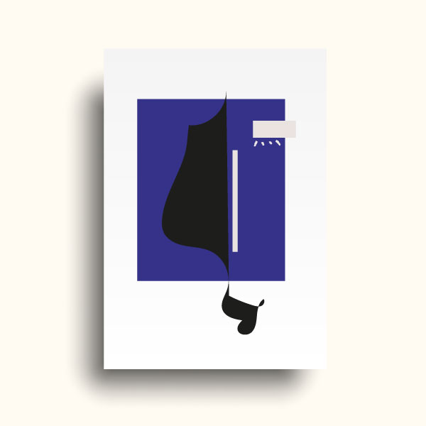 Illustration encadrée Nuit Blanche collection Jour-Nuit